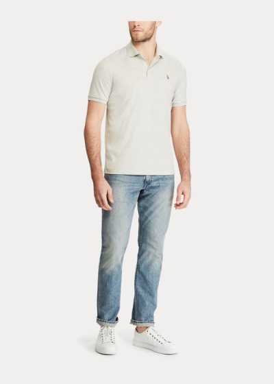 Polos Polo Ralph Lauren Hombre Beige - Classic Fit Soft Cotton - DQREV0125